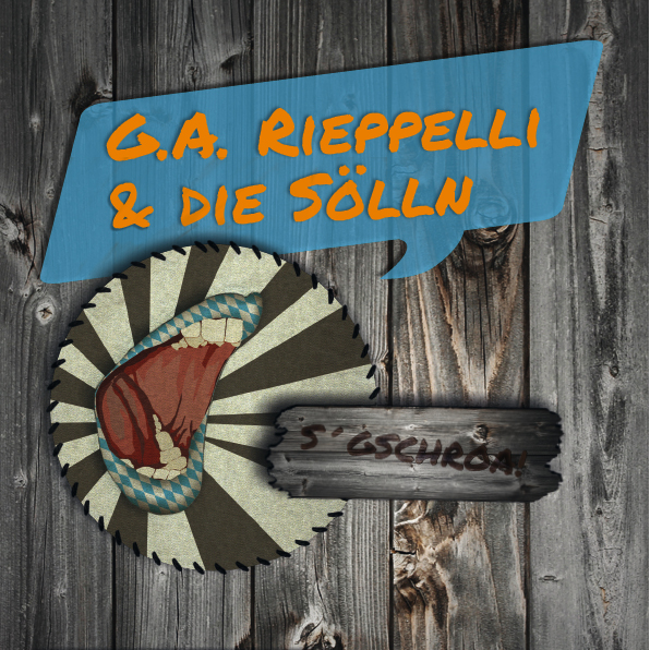 CD Cover S´Gschroa G.A. Rieppelli & die Sölln